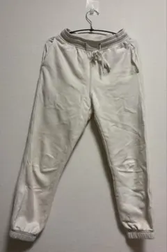 GU スウェット　パンツ　ホワイト　Sサイズ