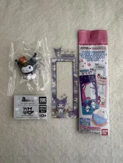 【匿名配送】サンリオ⭐︎肩ズンFig.＆ブックマーク：クロミセット