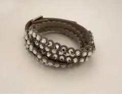 Swarovski ライトグレー POWER COLLECTIONブレスレット