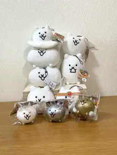 にゃんこ大戦争 ぬいぐるみ&スクイーズ　セット