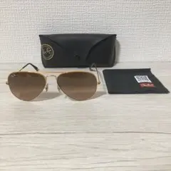 【極美品】Ray-Ban AVIATOR LARGE METAL RB3025