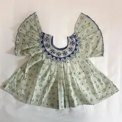 6y美品Bonjour バタフライ チュニック　ワンピース 6y美品Bonjour バタフライ チュニック ワンピース - メルカリ
