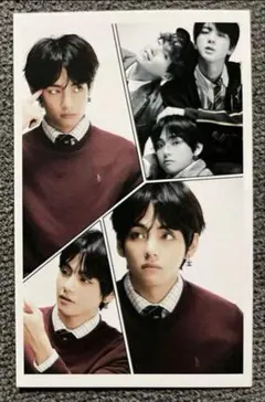 V テヒョン　テテ　BTS　MOS トレカ　カード　防弾少年団