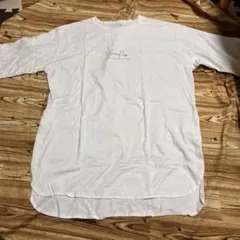 LL ホワイト　シンプルロゴ　ビック　Tシャツ　綿100%