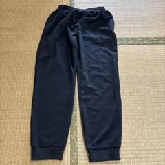 ブラック ジョガーパンツ スウェット素材