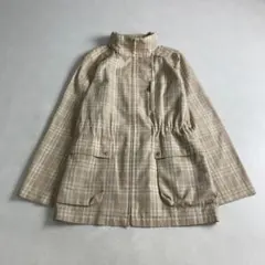 バーバリーロンドン　ジャケット　ノバチェック　2way　フード付き