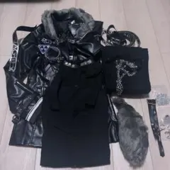 にじさんじ 小柳ロウ コスプレ衣装 パンク衣装 【即日発送可能