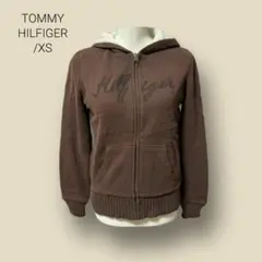 705【TOMMYHILFIGER】トミーヒルフィガー　美品　パーカー　裏起毛