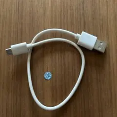 Micro USB to USBケーブル ホワイト