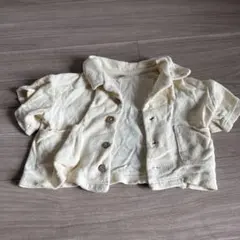 petit main 淡い黄色　セットアップ80