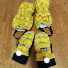 GLOBAL K 星柄手袋&足カバーセット