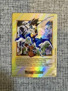 ドラゴンボール マンガブースター 01エナジーマーカー 金 E-72 英語版