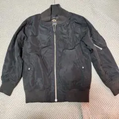 Alpha Industries MA-1 ブラックジャケット　130cm
