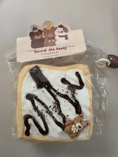 Pupuland squishy スクイーズ ココナッツ生トースト