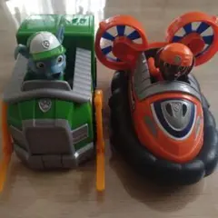 パウパトロール ロッキーとマーシャルセット