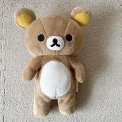【美品✨】リラックマ ぬいぐるみ 背面ファスナー付き 平成レトロ
