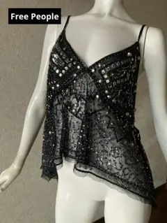 キ*コ様 ✰Free People キャミソール　Y2K　00s　当時物　平成ギのサムネイル