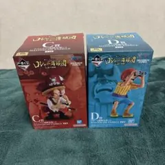 一番くじワンピース ロジャー海賊団 C賞シャンクスD賞バギー ONE PIECE