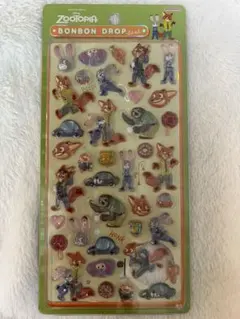 正規品 ボンボンドロップシール ズートピア Disney サンスター文具