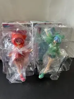 Re:ゼロから始める異世界生活　レム　ラム　フィギュア セット　あめの日