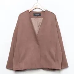 ジーナシス　ノーカラーコート