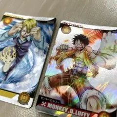 ワンピース トレーディングカード モンキー・D・ルフィ ゾロ サンジ