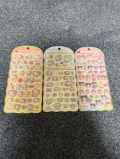 コットンパフィーシール サンリオ キティ シナモン クロミ マイメロ