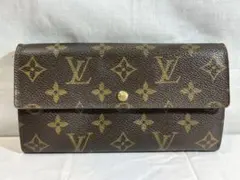 Louis Vuitton ルイヴィトン　モノグラム　長財布　シリアルあり