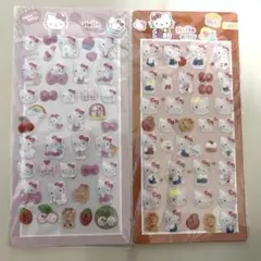 【匿名配送】【新品未開封】ハローキティ 立体　3Dシール 2枚セット