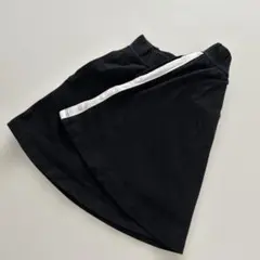 サイドライン入り ブラック　キュロットスカート　130cm GAPのサムネイル