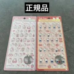ラ*ネ様 [正規品]ボンボンドロップシールミニ キティ ピンク レッド