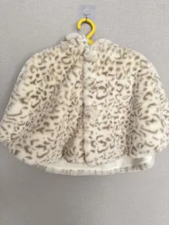 bebe reduction ベベ　ポンチョ　ファー　フリーサイズ（50-90）