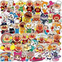 新品　アンパンマン ステッカー　シール 50枚セットのサムネイル
