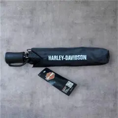 HARLEY-DAVIDSON 折りたたみ傘 ブラック