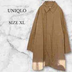 ✨美品✨ ユニクロ ブロックテックステンカラーコート ブラウン カジュアル XL