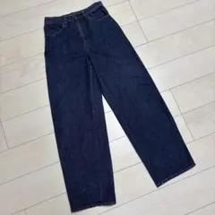 【 UNIQLO 】 ストレートデニム 27インチ ネイビー