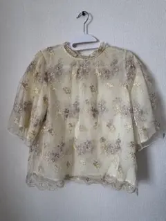 mysty woman フローラルレース刺繍 ブラウスのサムネイル