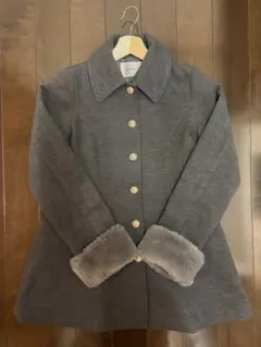 NICE CLAUP 2wayリボンミドルコート