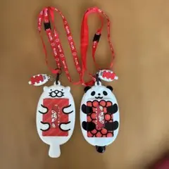 e*5様 だっこずし　パスケース　キーホルダー　まとめてのサムネイル