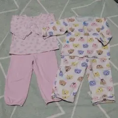 コンビミニ　ユニクロ　パジャマ　2点セット　size　90