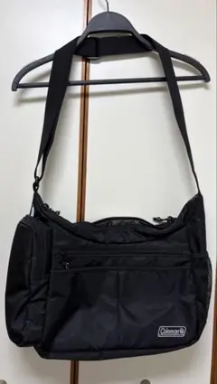 【美品】コールマン クールショルダーMD 保冷・防水ポケット付 黒のサムネイル