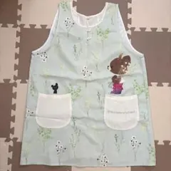 美品　くまのがっこう　ボタニカルブーケ　エプロン　学研　すてきな先生　保育士