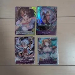 ワンピースカードレアなやつ！！