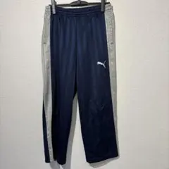 PUMA プーマ　ジャージ　プージャ　下　ネイビー　シルバー