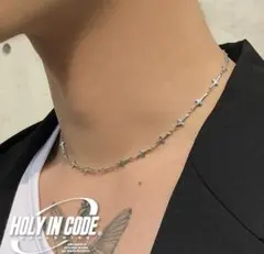 HOLY IN CODE cross necklace シルバーネックレス