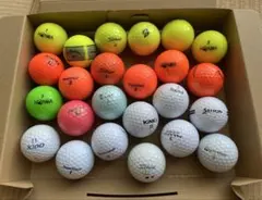 ゴルフボール 24個 まとめ売り ロストボール