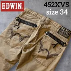 【 EDWIN 】 EXCLUSIVE VINTAGE ストレッチ パンツ 34