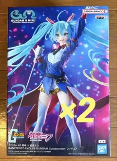 ガンダム45周年×初音ミク　EVOLVE GUNDAM コラボ　　 フィギュア