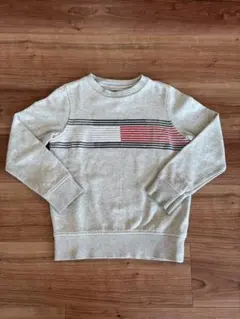 TOMMY HILFIGER トミーヒルフィガー キッズ用 裏起毛トレーナー