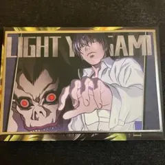 デスノート 夜神月 ライト 海外限定 公式 アート色紙 C